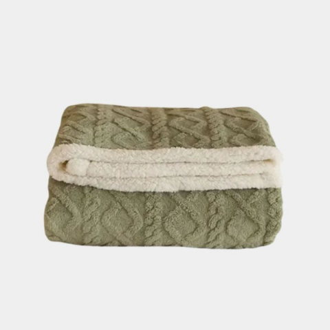 Couverture douillette en peluche | Double face