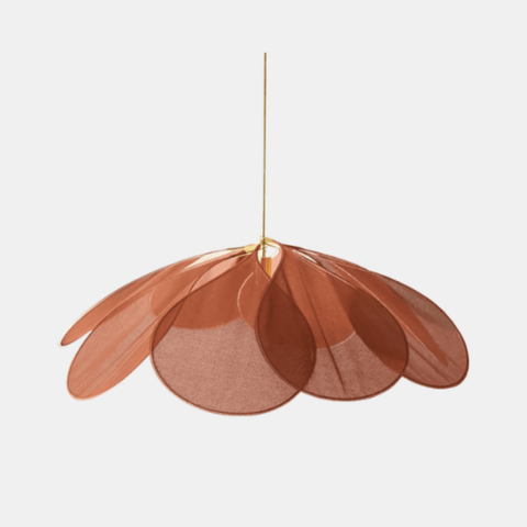 Lampe douce et lumineuse en forme de fleur | Suspendue
