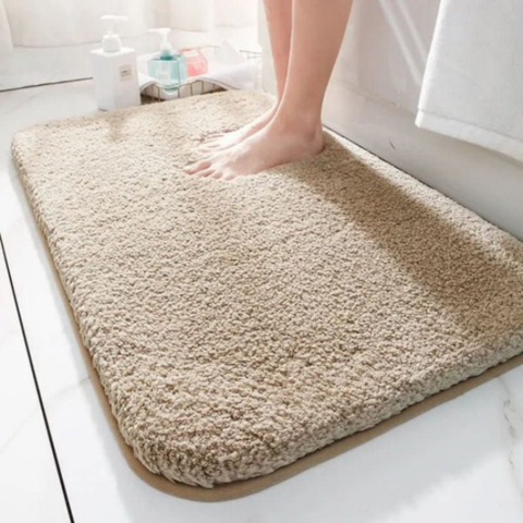 Tapis de bain ultra-doux | Antidérapant
