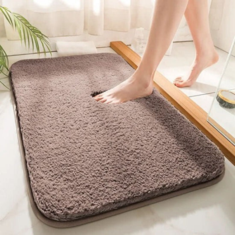Tapis de bain ultra-doux | Antidérapant